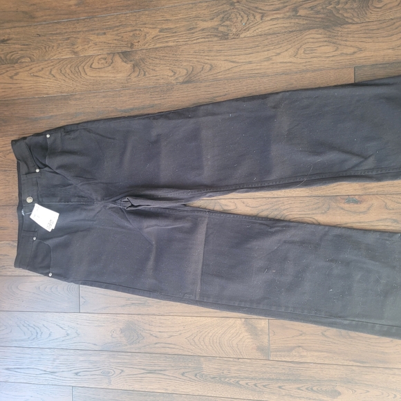 BNWT Black Flares From H&M - Picture 1 of 3